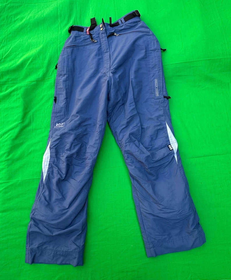 Helly Hansen Helly Tech Women's Blue Snowboard Ski Pants Size M. - Image 1 of 4