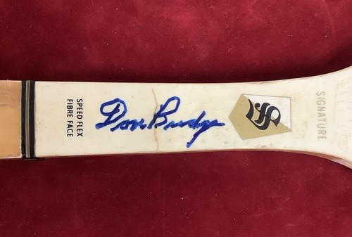 Don Budge Signed Tennis Racket Vintage Wooden Super Rare US Open Autograph JSA - Picture 2 of 6