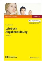 Uta Hey ~ Lehrbuch Abgabenordnung 9783482675140
