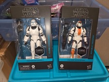 Star Wars The Black Series Clone Commando 6  Figure  31 Republic trooper lot