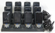 Lot of 12 Intermec Handheld Mobile Computers w/Chargers CN51 FOR PARTS/ REPAIR
