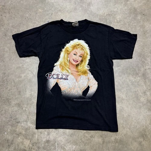 Dolly Parton Shirt Dollywood 90s Country Music T-shi 1990s vintage concert t-shirt, vintage, size M, single stitch, B+ condition