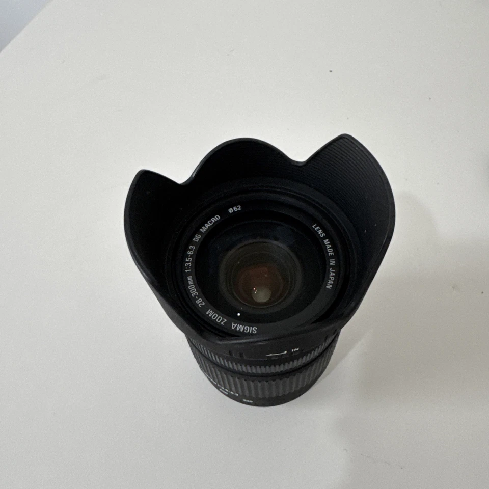 Sigma 28-300mm f/3.5-6.3 DG MACRO para Nikon Buen estado probado funcionando Foto 2 de 3