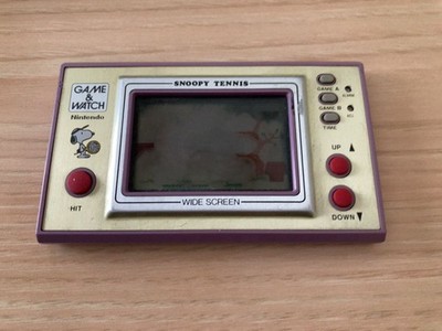 Snoopy Tennis Nintendo (1982) ▷ Retro Handheld Games