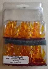 Gale Force Nine - Fire Explosion Markers (6 pack) - Accessori Gaming GF9 11150