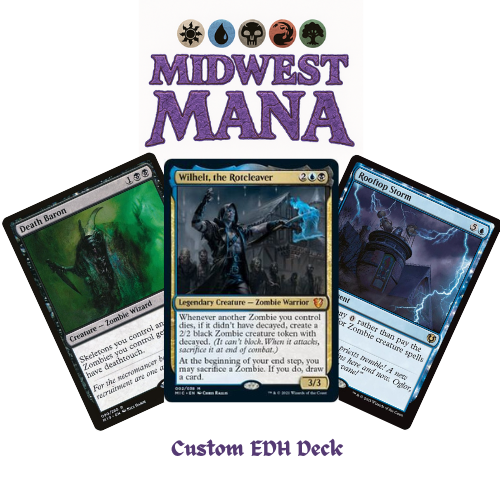 mtg bloomburrow card prices Wilhelt, the Rotcleaver ELITE Zombie Tribal Magic MTG Custom Commander –  CommanderComplete main image 0
