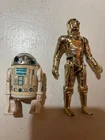 vintage 77 star wars kenner figures R2 and. C3PO