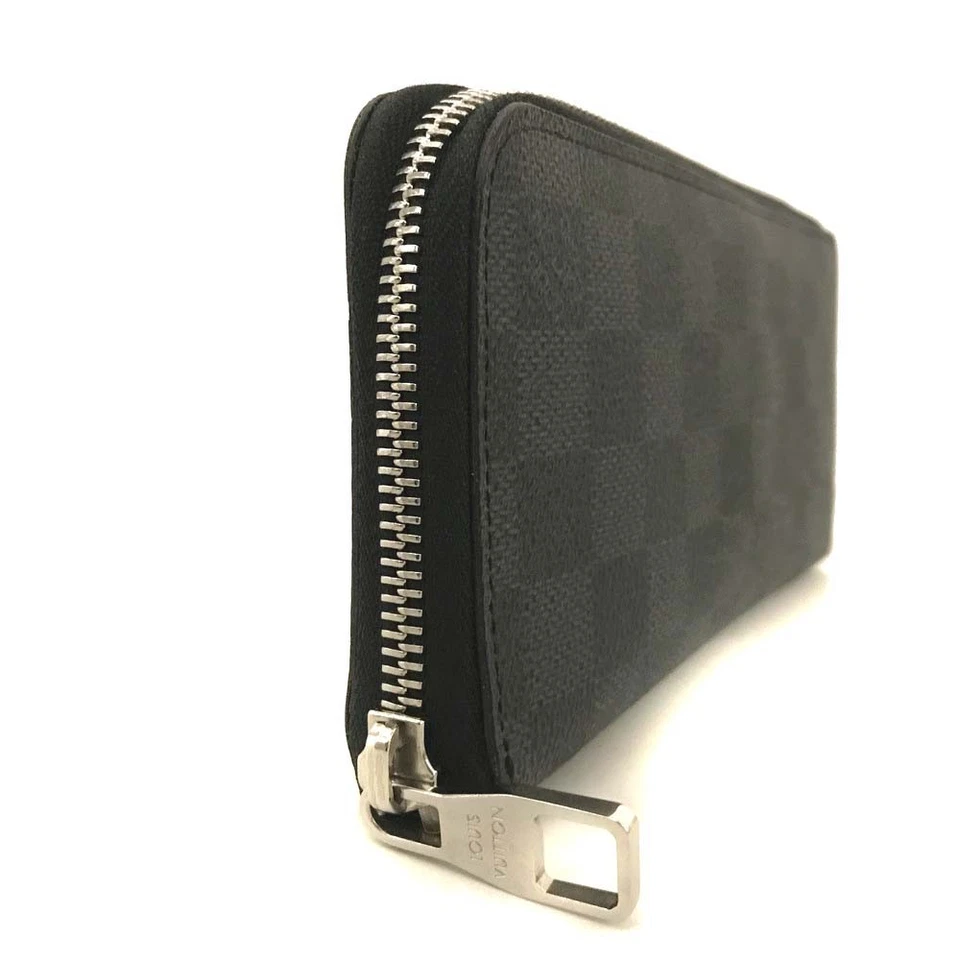 EGA Louis Vuitton Damier Graphite Vertical Zippy Round Long Wallet Black/9BL0756 - Image 3 of 4