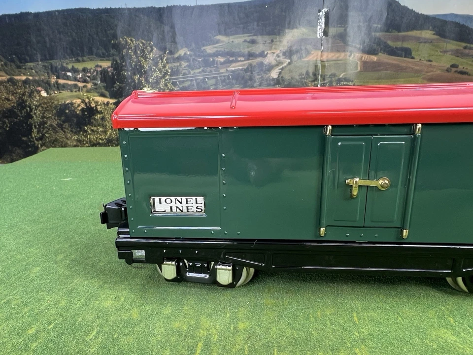 NEW LIONEL BY MTH O GAUGE TINPLATE 2814R CHRISTMAS REEFER CAR 11-70021 MINT - Image 4 of 4