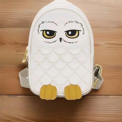 Loungefly Harry Potter Hedwig Sling Bag, NWT, White Owl