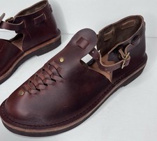 VTG Thomas Atwood Oxford Shoes Loafers Pebbled Brown Leather Mens 9.5 Excellent Thomas Shoes for Men for sale | eBay main image 4