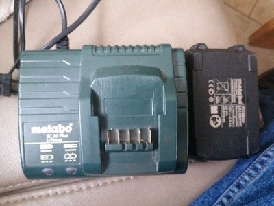 Metabo SC60 Plus Ladegerät  10.8-18V  + 1xAkku Li-power Compact 18 V, 2 Ah