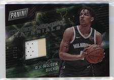 2017 Panini Cyber Monday Materials Galactic Windows 2/10 DJ Wilson #DW 2d9