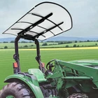 Tuff Top Tractor Canopy White For ROPS 52" X 52" w/ Mounting Accessories