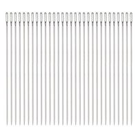 "30Stk Perlen Nadeln 1.6Mm Durchm Lang Gerade NäHnadeln Stickerei NäHnadeln 5\""