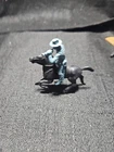 VINTAGE MARX FORT APACHE PLAYSET  CAVALRYMAN W/BUGAL ON SIDE HORSE