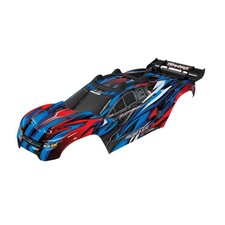 Traxxas 1/10 Rustler 4x4 VXL HD Pre-Cut Body, Blue 6717A