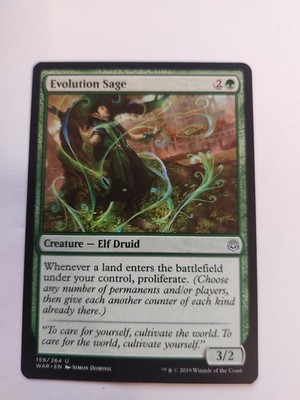 1x Evolution Sage - Weiser Evolutionskundler - Magic the Gathering - MTG