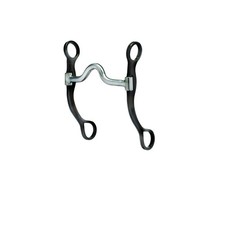 Weaver Leather Professional Shank Bit - 5  Sweet Iron Medium Port with Copper