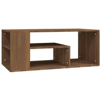 Couchtisch Braun Eichen-Optik 100X50X40 Cm Holzwerkstoff