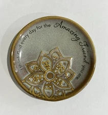 Abby Gift Trinket Dish, You Are An Amazing Friend