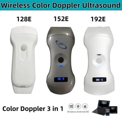 Wireless Color Ultrasound Doppler 3 in 1 Probe Ultrasound Machine Convex  Linear