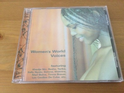 WOMEN'S WORLD VOICES - 1999 Blue Flame Original Album CD Sampler w/ 17 Trks.