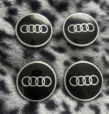 Set coprimozzo originale Audi NUOVO & IMBALLO ORIGINALE Audi A1,A3,A4,A5,A6,A7,A8 Q2,Q3,Q5,Q7,Q8
