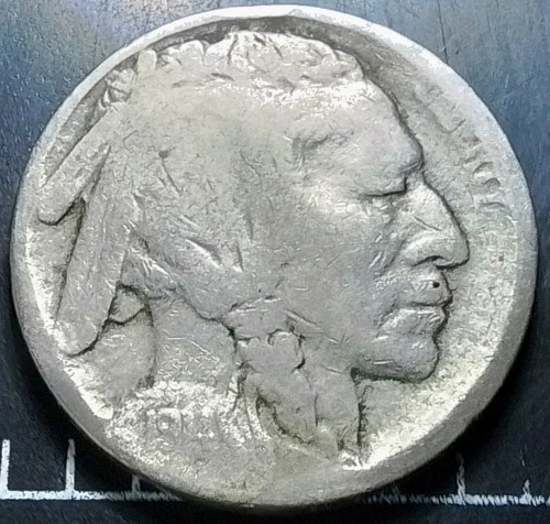(Mar26) 1914 D Buffalo Nickel (Nic A Dated) Free Shipping  3.912 Million G4-$150
