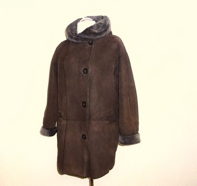 CHRIST Lammfell Mantel Jacke Lammfelljacke Damen Gr. 40+ Top-Zustand!