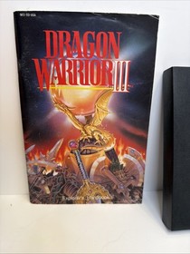 Dragon Warrior III Nintendo Entertainment System NES Complete CIB W/ Poster