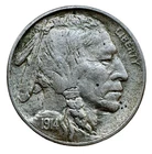 US 1914 P Buffalo Nickel XF - AU Better Date 5 Cents