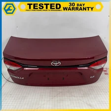 22-26 TOYOTA COROLLA SEDAN REAR TRUNK LID COVER ASSEMBLY RED OEM
