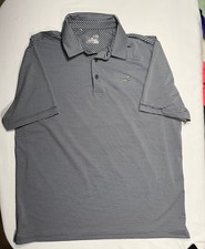 Under Armour 170 Men's UA Tech Performance Loose-Fit Golf Polo Shirt Gray XL