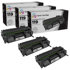LD 3PK 3480B001AA for Canon 119II High Yield Black Toner Cartridge MF5950 MF5960