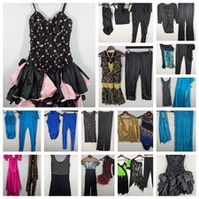 Adult Dance Recital Lot Of 30 Costumes And Accessories Various Sizes And Brands