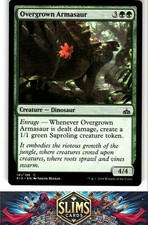 Magic the Gathering MTG Rivals of Ixalan Overgrown Armasaur #141 Buy 2 Get 1