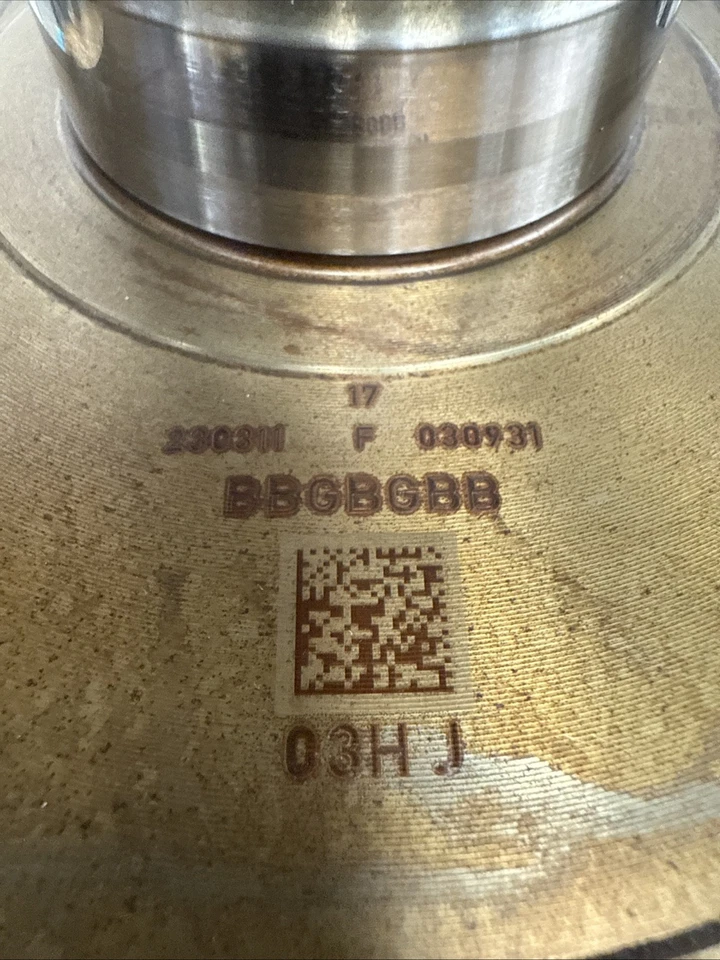 Volkswagen Passat 2012-2014 cigüeñal 3,6 L 071105189D OEM 🔥🚗 03hn CDV Foto 4 de 4