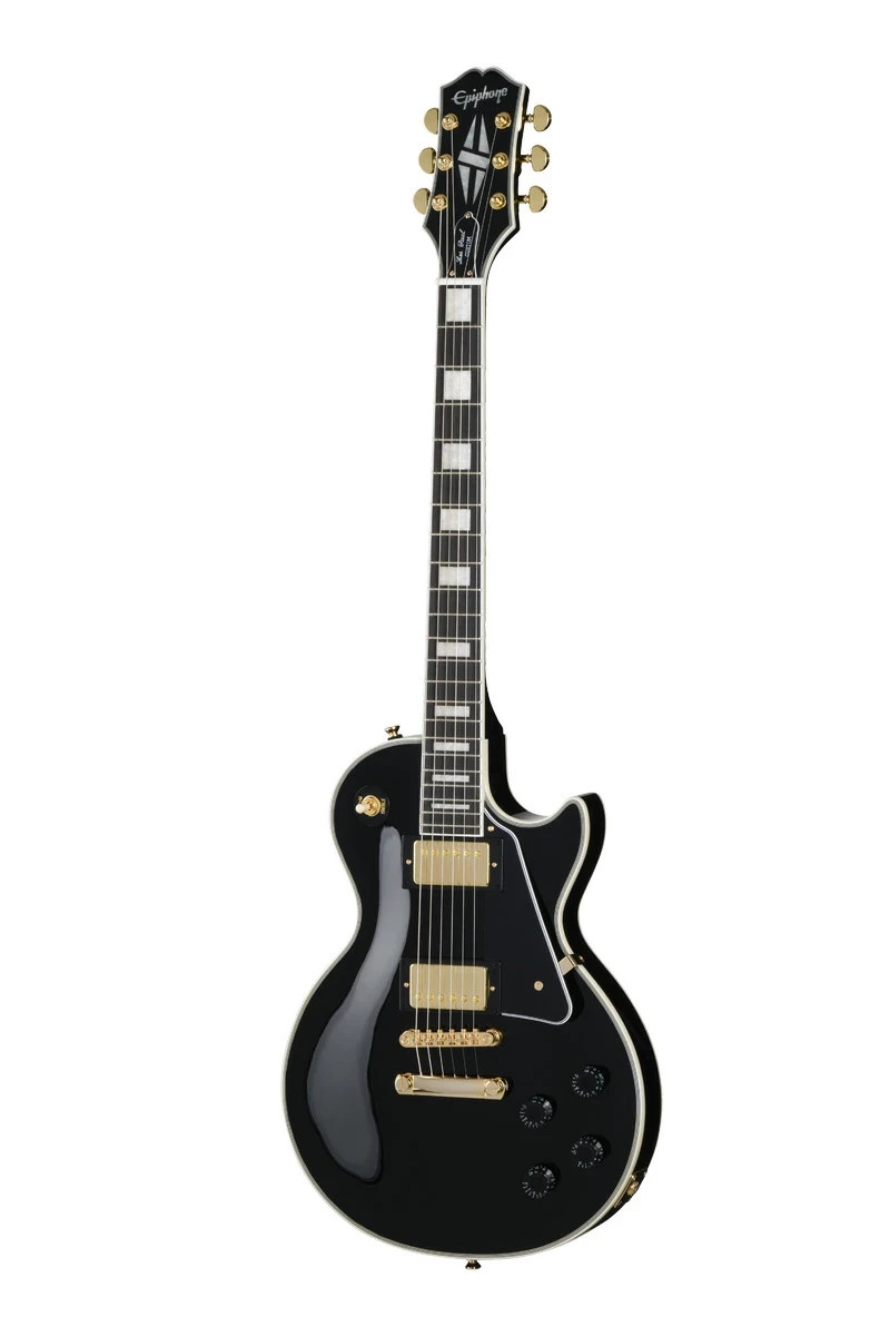 Epiphone Inspired by Gibson Les Paul Custom Ebony Black Electric