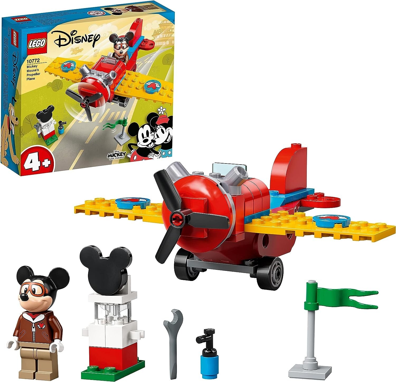 Lego 10772 Mickey Mouse's Propeller Plane 59pz