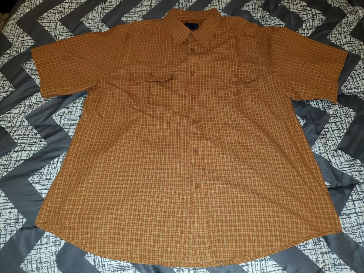Basic Edition Short Sleeve Button Up Shirt eBay