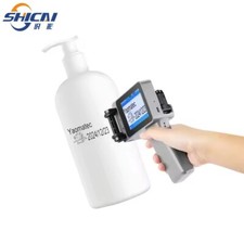 Handheld inkjet printer prints text, batch number, barcode, QR code, image, LOGO