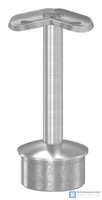 Edelstahl HandlaufstüTze FüR 42,4X2,0Mm, Platte 90° FüR 42,4Mm, V2A