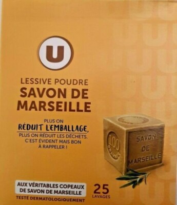 Savon de Marseille Seife Waschmittel Vollwaschmittel 25 Wäschen 1,250kg