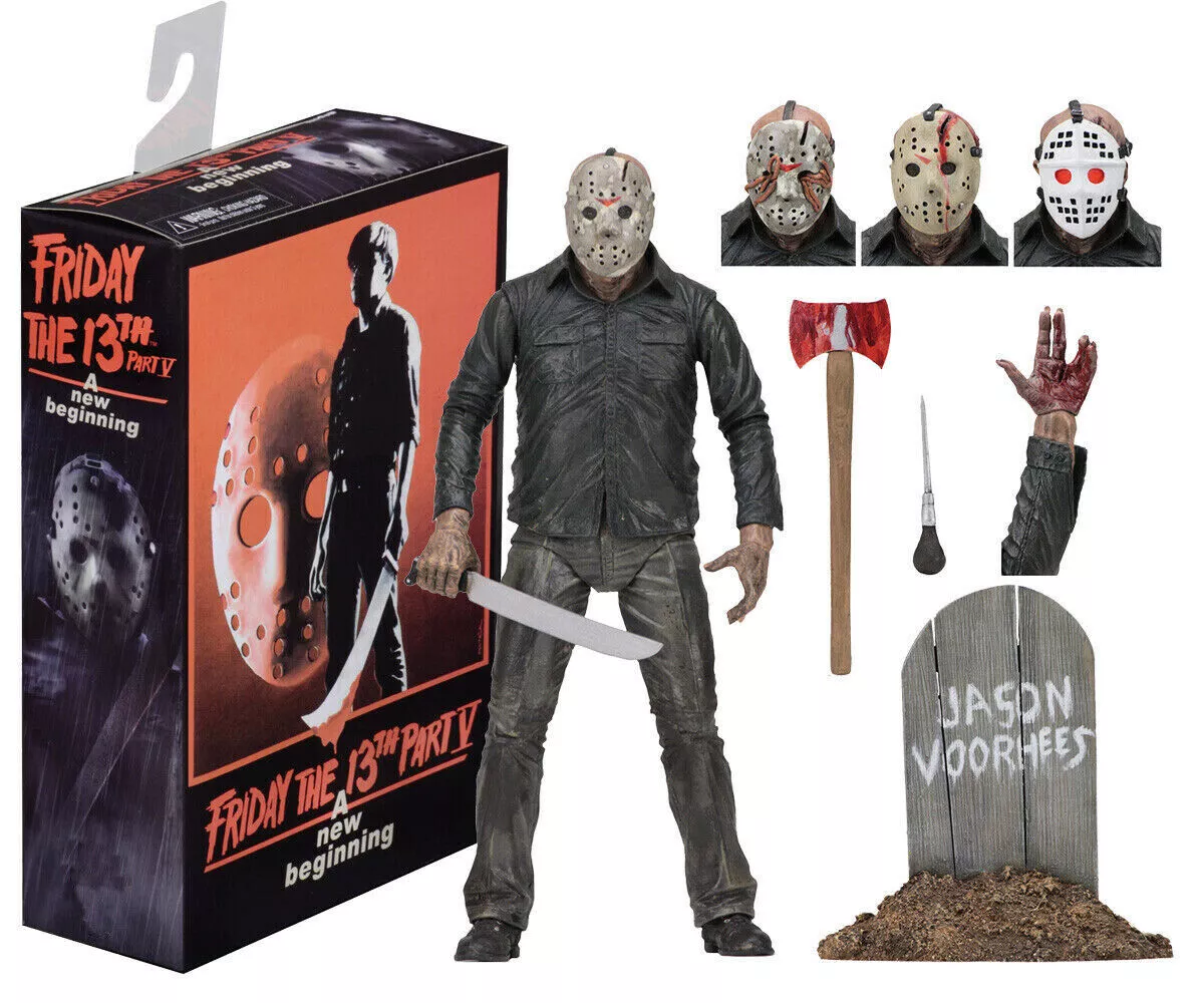 NECA Friday the 13th Jason Voorhees Ultimate Part 5 PVC Action Figure Toy  7 New