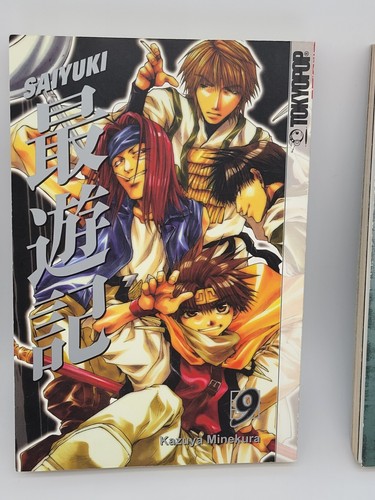 Tokyopop~SAIYUKI~Vol 7~8~9~Manga~USED~2003~Lot of 3~Kazuya Minekura~Paperback - Picture 9 of 12