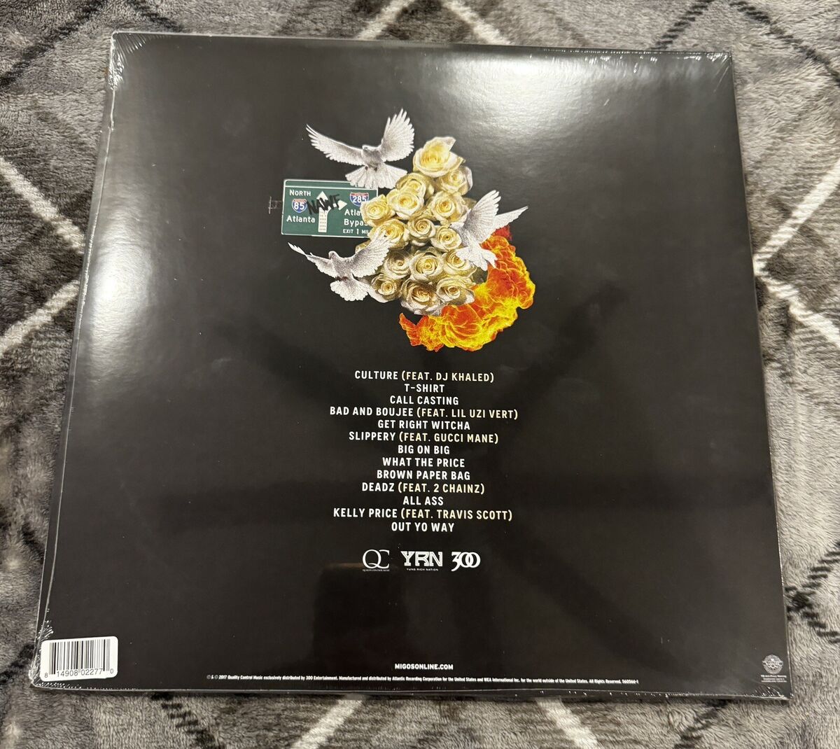 Migos Culture Gold Vinyl 2LP - Limited to 1000 Copies *RARE Migos Culture Gold Vinyl 2LP - Limited to 1000 Copies *RARE