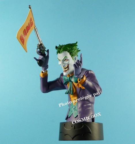 JOKER with gun resin bust DC Comics figure dark knight BATMAN actors NEW in box - Picture 3 of 5