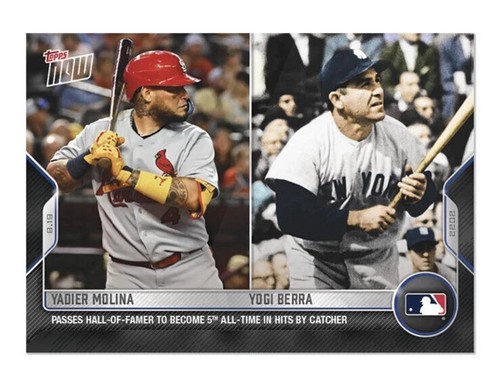 2022 Topps Now 746 Yadier Molina / Yogi Berra