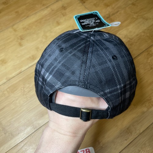 Tim Burton's Nightmare Before Christmas Jack Sally Plaid Heart Strapback Hat Cap - 第 4/9 張圖片